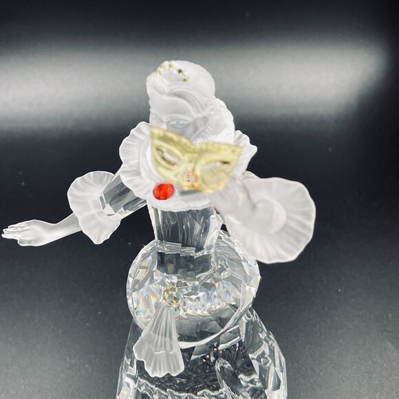 Swarovski Masquerade Columbine 2000 SCS Annual Figurine Box w/ Certificate - Picture 6 of 12